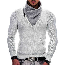 Load image into Gallery viewer, Men Winter Casual Vintage Style Sweater Wool Turtleneck Cotton Pullovers Sweaters