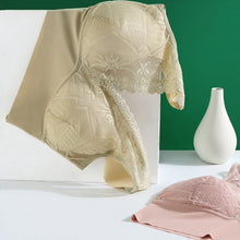 Load image into Gallery viewer, Lace Fixed Cup Push-Up Sleep Bra