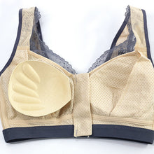 Load image into Gallery viewer, Front Button Wireless Breathable Sleeping Bra Sports Bra