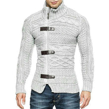 Load image into Gallery viewer, Men's Round Neck Sweater Casual Knitted Sweater