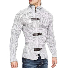 Load image into Gallery viewer, Men's Round Neck Sweater Casual Knitted Sweater