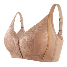 Load image into Gallery viewer, Women's lace front button shaped bra