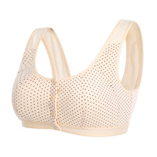 Load image into Gallery viewer, Large size sponge front button sleep bra
