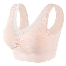 Load image into Gallery viewer, Women's cotton breathable plus size vest style bra