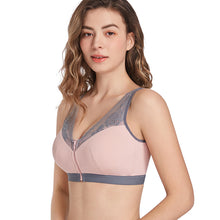 Load image into Gallery viewer, Front Button Wireless Breathable Sleeping Bra Sports Bra
