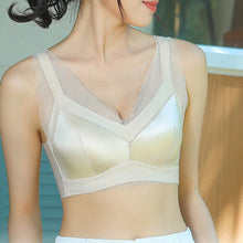 Load image into Gallery viewer, Women's Satin Mesh Comfortable Wireless Bra