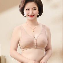 Load image into Gallery viewer, PLUS SIZE COTTON FRONT BUCKLE BRA