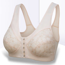 Load image into Gallery viewer, Thin wire-free front button bra