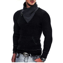 Load image into Gallery viewer, Men Winter Casual Vintage Style Sweater Wool Turtleneck Cotton Pullovers Sweaters