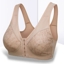 Load image into Gallery viewer, Thin wire-free front button bra