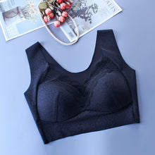 Load image into Gallery viewer, Women's Thin Wireless Side Push Up Large Size Bra