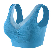 Load image into Gallery viewer, Women's cotton breathable plus size vest style bra