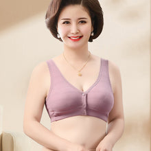 Load image into Gallery viewer, PLUS SIZE COTTON FRONT BUCKLE BRA