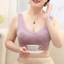 Load image into Gallery viewer, Soft Cup Seamless Push Up Lingerie Middle-Aged Women Underwear