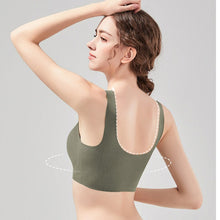 Load image into Gallery viewer, High Support Sports Bra Supportive V-Neck Wireless Sports Bras