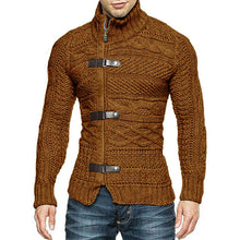 Load image into Gallery viewer, Men's Round Neck Sweater Casual Knitted Sweater