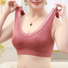 Load image into Gallery viewer, Soft Cup Seamless Push Up Lingerie Middle-Aged Women Underwear