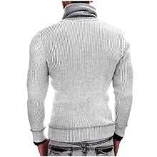 Load image into Gallery viewer, Men Winter Casual Vintage Style Sweater Wool Turtleneck Cotton Pullovers Sweaters