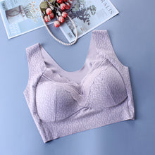 Load image into Gallery viewer, Women's Thin Wireless Side Push Up Large Size Bra