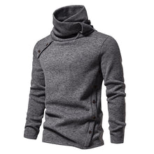Load image into Gallery viewer, Men's Ribbed Knit Zipper Plain Stand Collar Pullover Sweater