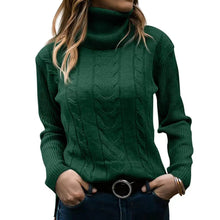 Load image into Gallery viewer, Women's Turtleneck Sweaters 2024 Fashion Long Sleeve Pullover