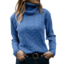 Load image into Gallery viewer, Women's Turtleneck Sweaters 2024 Fashion Long Sleeve Pullover