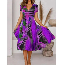 Load image into Gallery viewer, Envío gratis🔥Vestido bohemio de manga corta - España