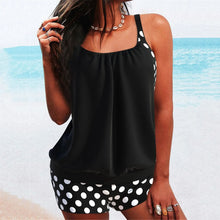 Load image into Gallery viewer, EnvĆo gratisš„BaƱador dos piezas talla grande estampado lunares - EspaƱa