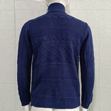 Load image into Gallery viewer, Men's Round Neck Sweater Casual Knitted Sweater