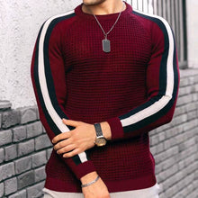Load image into Gallery viewer, Mens Knit Sweater Sweater Sweatshirt Knit Slim-Fit Luxury Line