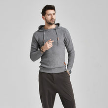 Load image into Gallery viewer, Winter Men's Hoodie Drawstring Sweatshirt Slim Hood Sweatshirt