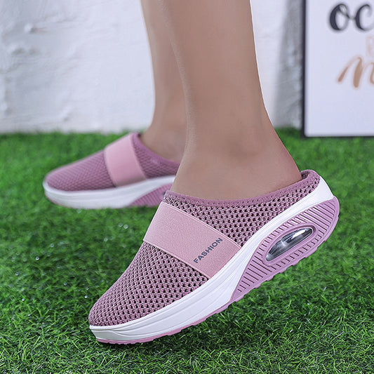 ć35-43ć2024 Zapatos de malla con colchón de aire, zapatos de malla hueca - EspaƱa