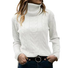 Load image into Gallery viewer, Women's Turtleneck Sweaters 2024 Fashion Long Sleeve Pullover