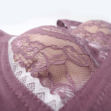 Load image into Gallery viewer, Ladies Lace Wide Strap Tank Bra