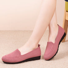 Load image into Gallery viewer, Fly-woven mesh shallow mouth breathable shoes