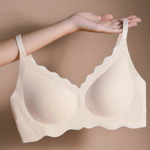 Load image into Gallery viewer, Women's Summer Thin No Steel Ring Underwear Gathered Seamless Full-Coverage T-Shirt Bra