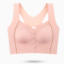 Load image into Gallery viewer, Women's Front Button No Steel Ring Breathable Bra