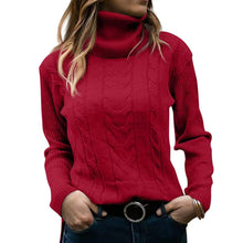 Load image into Gallery viewer, Women's Turtleneck Sweaters 2024 Fashion Long Sleeve Pullover