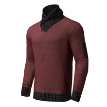 Load image into Gallery viewer, Men Turtleneck Winter Warm Cotton Pullovers Sweaters