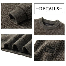 Load image into Gallery viewer, Men's Warm Cozy Lined Solid Color Premium Sweater