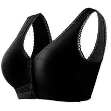 Load image into Gallery viewer, PLUS SIZE COTTON FRONT BUCKLE BRA