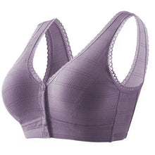 Load image into Gallery viewer, PLUS SIZE COTTON FRONT BUCKLE BRA