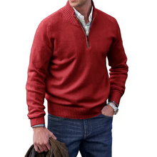 Load image into Gallery viewer, š„MEN'S CASHMERE ZIPPER BASIC SWEATERš„