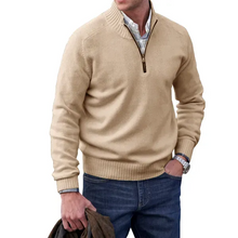Load image into Gallery viewer, š„MEN'S CASHMERE ZIPPER BASIC SWEATERš„