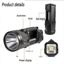 Load image into Gallery viewer, đ„New German Waterproof Spot Lights Handheld Large searchlight