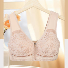 Load image into Gallery viewer, Plus Size Front Closure Wireless Bra Lace Women Underwear