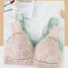 Load image into Gallery viewer, Plus Size Front Closure Wireless Bra Lace Women Underwear