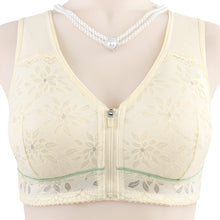 Load image into Gallery viewer, Plus Size Front Closure Wireless Bra Lace Women Underwear