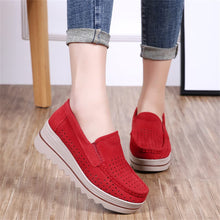 Load image into Gallery viewer, Autumn hollow anti-slip thick-soled shoes