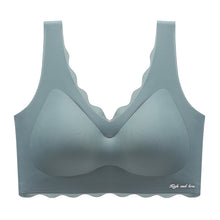 Load image into Gallery viewer, No Wire Ice Silk Seamless Bandeau Push-Up Bra
